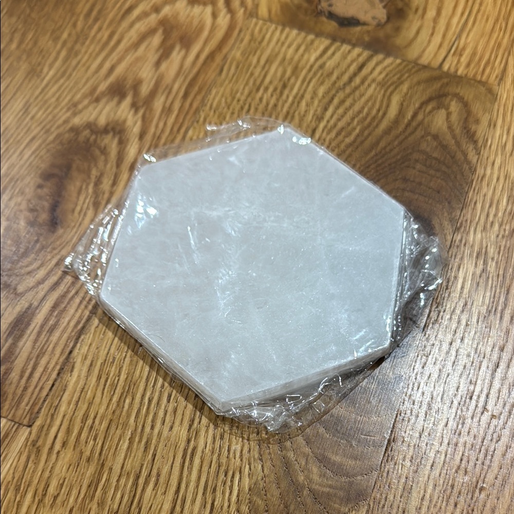Selenite Hexagonal Plate - Metaphysical Crystal